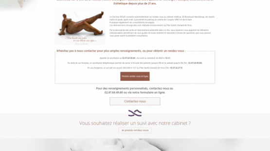 Lancement de notre site internet